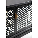 Буфет в гостиную с инкрустацией Bone Inlay sideboard - 4 doors варинант исполнения - 3 | Loft Concept в Воронеже