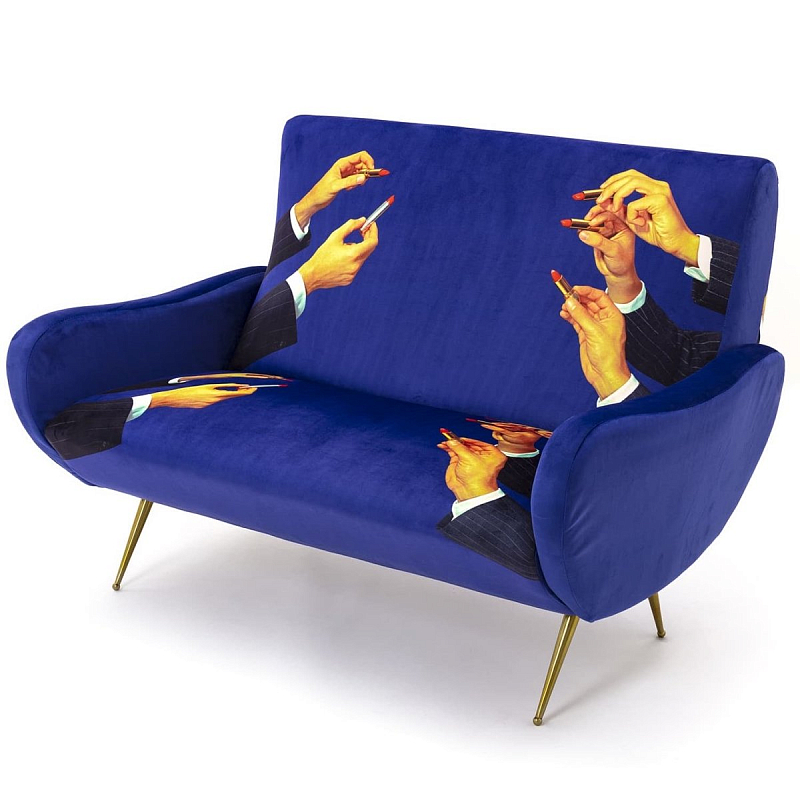 Диван Seletti Sofa Two Seater Lipsticks Фиолетовый Диван Seletti Sofa Two Seater Lipsticks Фиолетовый в Воронеже | Loft Concept