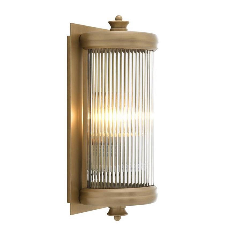 Бра Wall Lamp Glorious S Brass Латунь Прозрачное Стекло Бра Wall Lamp Glorious S Brass Латунь Прозрачное Стекло в Воронеже | Loft Concept