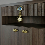 Комод Elsa Dreams Walnut Двухстворчатый  варинант исполнения - 6 | Loft Concept в Воронеже