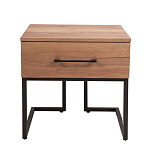 Тумба прикроватная с ящиком в стиле лофт Urban Style Space варинант исполнения - 3 | Loft Concept в Воронеже