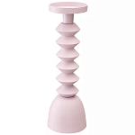 Подсвечник фигурный розовый Bright Accent 36 см варинант исполнения - 1 | Loft Concept в Воронеже