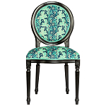 Стул из натурального бука Ikat Pattern бирюзовый варинант исполнения - 1 | Loft Concept в Воронеже