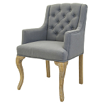 Кресло Mason Classical Armchair grey flax варинант исполнения - 3 | Loft Concept в Воронеже