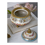 Шкатулка фарфоровая с цветочной росписью Eden Garden варинант исполнения - 6 | Loft Concept в Воронеже