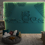 Барельеф OWLS варинант исполнения - 3 | Loft Concept в Воронеже