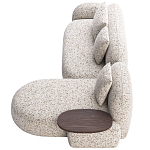 Модульный Диван Orus с кушеткой и столиком варинант исполнения - 4 | Loft Concept в Воронеже