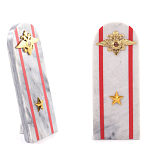 Сувенир Погон МВД из натурального камня мрамор Souvenir Epaulets варинант исполнения - 5 | Loft Concept в Воронеже