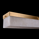 Подвесной светильник линейный из натурального камня Perfection of Geometry варинант исполнения - 3 | Loft Concept в Воронеже