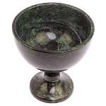 Конфетница из натурального камня змеевик Candy Bowl варинант исполнения - 2 | Loft Concept в Воронеже