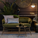 Столик журнальный металлический золотого цвета Modern Rethinking of Traditions варинант исполнения - 2 | Loft Concept в Воронеже