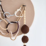 Круглое Дизайнерское Панно Дюна Round Panel Dune варинант исполнения - 1 | Loft Concept в Воронеже