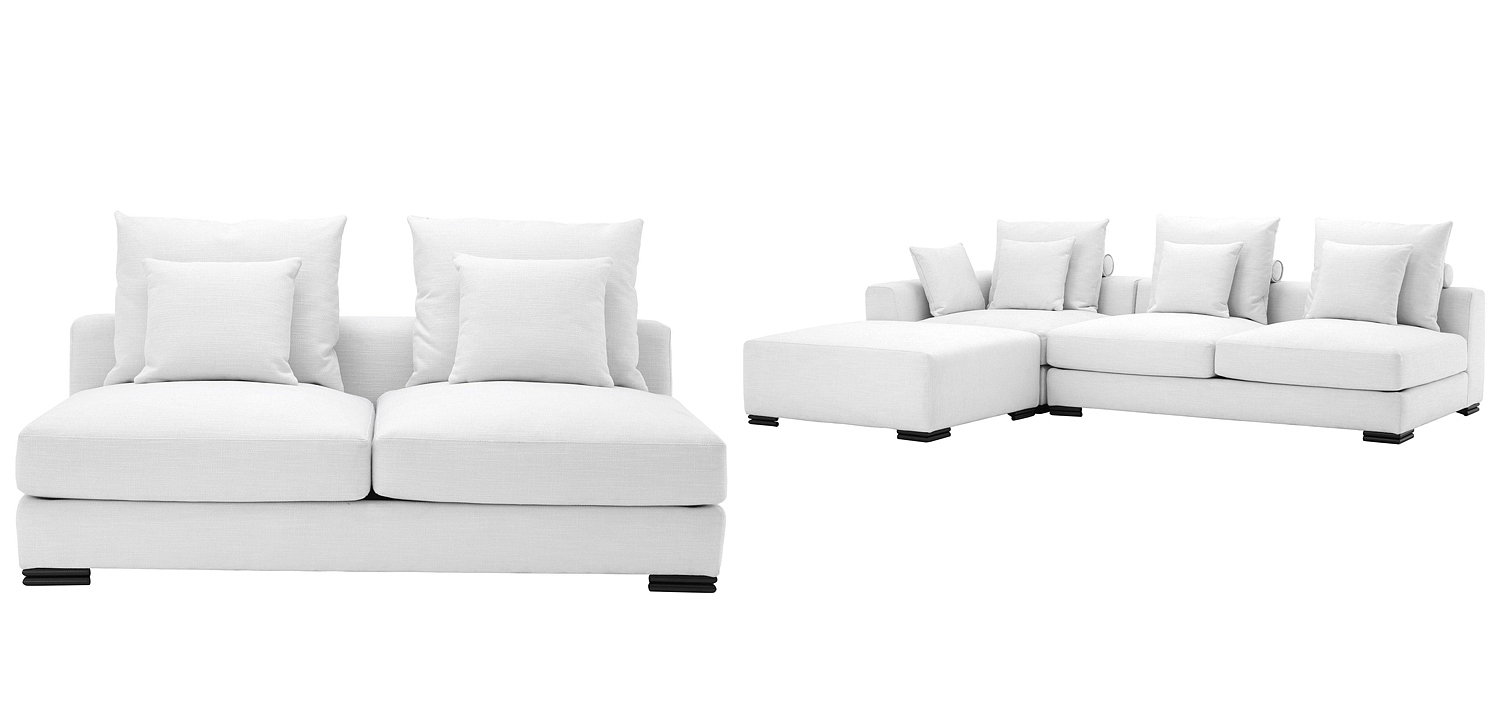 Диван Eichholtz Sofa Clifford 2-Seater white Диван Eichholtz Sofa Clifford 2-Seater white - Loft-Concept в Воронеже