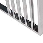 Столик журнальный с черной стеклянной столешницей Embodiment of Contemporary Art  варинант исполнения - 3 | Loft Concept в Воронеже