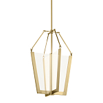  Подвесной светильник золотого цвета в форме фонаря Kichler варинант исполнения - 4 | Loft Concept в Воронеже