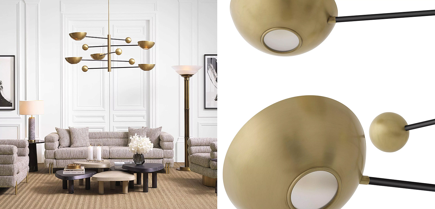 Люстра Eichholtz Chandelier Salinas Люстра Eichholtz Chandelier Salinas - Loft-Concept в Воронеже