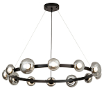 Светодиодная кольцевая люстра IONA Сhandelier black варинант исполнения - 4 | Loft Concept в Воронеже