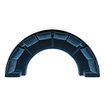 Дизайнерский модульный диван AUGUSTO Sofa варинант исполнения - 5 | Loft Concept в Воронеже