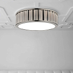 Потолочный светильник с гофрированным абажуром цвета графит Millennium варинант исполнения - 2 | Loft Concept в Воронеже