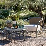 Садовое кресло с каркасом из стали Kenneth Chair варинант исполнения - 9 | Loft Concept в Воронеже