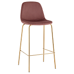 Барный стул на золотистых ножках VENDRAMIN Pink варинант исполнения - 1 | Loft Concept в Воронеже