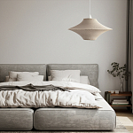 Подвесной вязаный бежевый светильник «Звезда Востока 01» варинант исполнения - 3 | Loft Concept в Воронеже