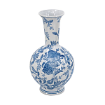 Ваза фарфоровая с синими цветочными мотивами Independence варинант исполнения - 1 | Loft Concept в Воронеже