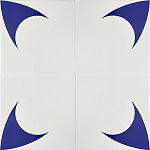 Дизайнерская плитка с узором Комета 2 варинант исполнения - 1 | Loft Concept в Воронеже