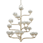 Люстра в виде растения Silver Flower Glade варинант исполнения - 3 | Loft Concept в Воронеже