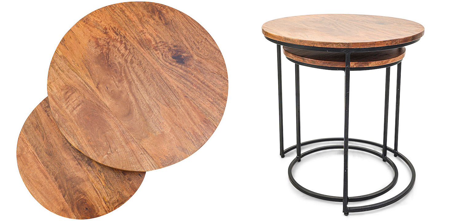 Комплект приставных столов Stafford Table darker Комплект приставных столов Stafford Table darker - Loft-Concept в Воронеже