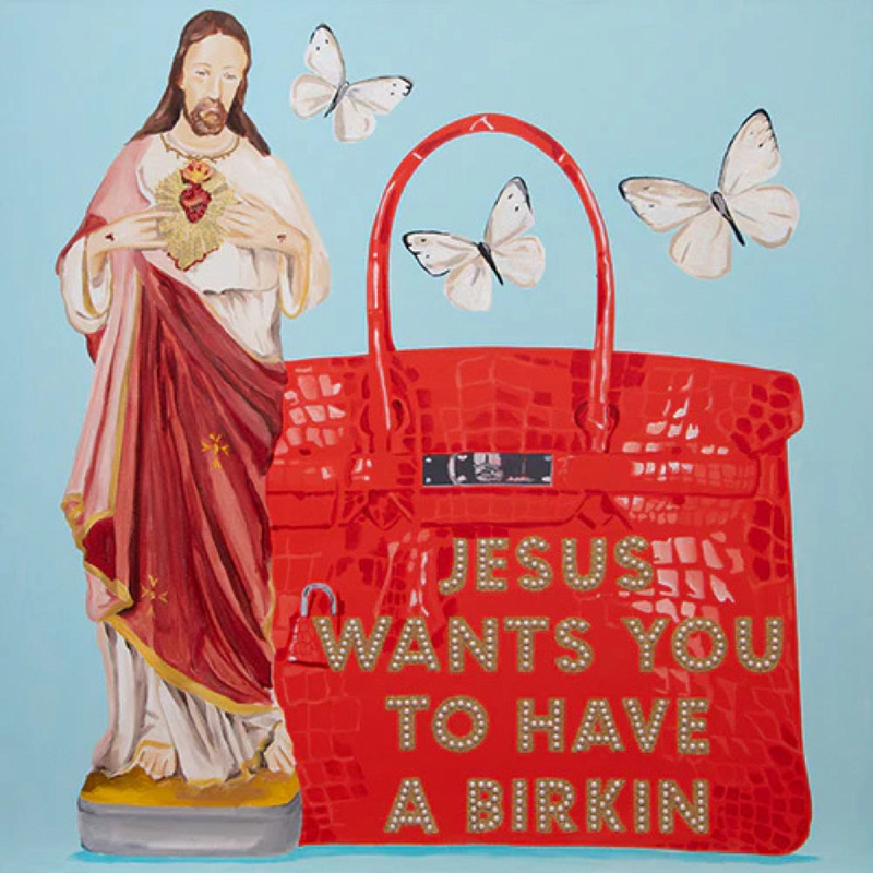Картина Jesus Wants You To Have a Birkin Мульти Картина Jesus Wants You To Have a Birkin Мульти в Воронеже | Loft Concept