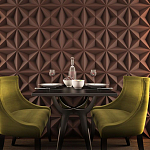 Гипсовая 3D Панель M-11 варинант исполнения - 1 | Loft Concept в Воронеже