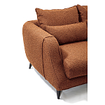 Диван в гостиную Portree Sofa Терракотовый букле варинант исполнения - 4 | Loft Concept в Воронеже