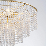 Люстра многоярусная с каскадами кристаллов Crystal Rains варинант исполнения - 6 | Loft Concept в Воронеже