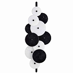 Бра светодиодное из черно-белых дисков Contrast Sample варинант исполнения - 4 | Loft Concept в Воронеже