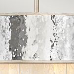 Люстра круглая с подвесками из текстурированного стекла молочного цвета Hinkley варинант исполнения - 6 | Loft Concept в Воронеже