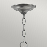 Подвесной светильник с прозрачным стеклянным цилиндрическим плафоном в классическом стиле на цепи Hinkley варинант исполнения - 18 | Loft Concept в Воронеже