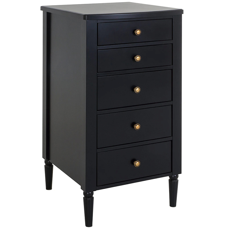 Комод с ящиками Amsterdam Черный в Воронеже | Loft Concept 