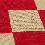 Плед хлопковый по мотивам башкирских орнаментов Ural and Siberian Patterns варинант исполнения - 4 | Loft Concept в Воронеже