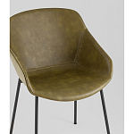 Стул Ashby экокожа зелёный варинант исполнения - 3 | Loft Concept в Воронеже