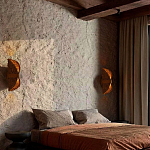 Бра плетеное из ротанга Chainmail варинант исполнения - 2 | Loft Concept в Воронеже