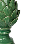 Статуэтка в виде артишока из зелёной керамики с глянцевыми лепестками Artichoke Decor  варинант исполнения - 1 | Loft Concept в Воронеже