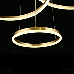 Люстра подвесная светодиодная Jewelry Ring варинант исполнения - 3 | Loft Concept в Воронеже