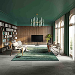 Люстра подвесная с 20-ю цилиндрическими матовыми плафонами Delta Light варинант исполнения - 5 | Loft Concept в Воронеже