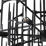 Люстра черная остроконечной формы Black Satin варинант исполнения - 1 | Loft Concept в Воронеже