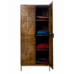 Распашной шкаф с фактурным фасадом Termite варинант исполнения - 3 | Loft Concept в Воронеже