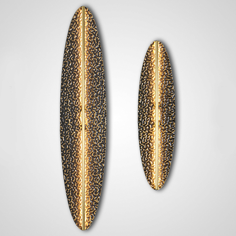 Бра MILIUS OVAL Wall Lamp  Золотой Бронза в Воронеже | Loft Concept 