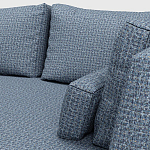 Мебельная ткань Шенилл голубой цвет 142 см T4-49 варинант исполнения - 10 | Loft Concept в Воронеже