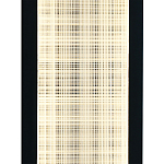 Светодиодное прямоугольное бра из металла черного цвета Lattice Lux варинант исполнения - 3 | Loft Concept в Воронеже