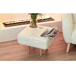 Керамический столик на деревянных ножках «Квадро» варинант исполнения - 7 | Loft Concept в Воронеже